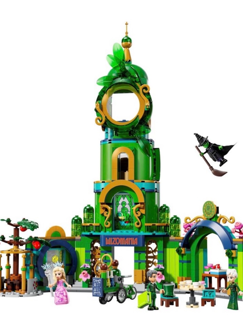 LEGO Wicked Emerald Tower Playset - Green & Gold Accents - Picture 2 of 6